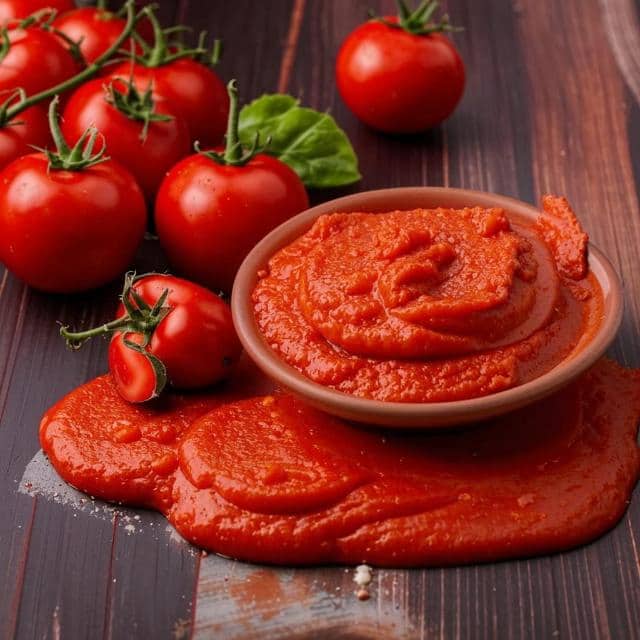 تصویر 1 از رب گوجه فرنگی تکدانه با پایه طعمی قوی برای غذاهای جاافتاده و پرملات